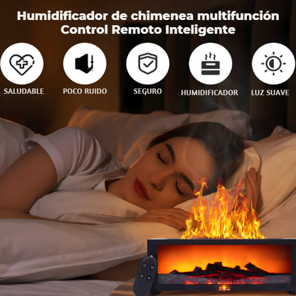 Lumara Lámpara Efecto Chimenea con Humidificador